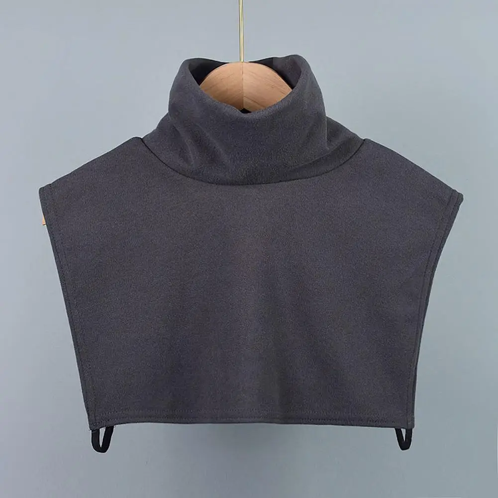 

Двусторонний бархатный воротник с накладным воротником, двусторонний бархатный пуловер с искусственным воротником, дизайн с высоким воротником на осень-зиму, морозостойкий