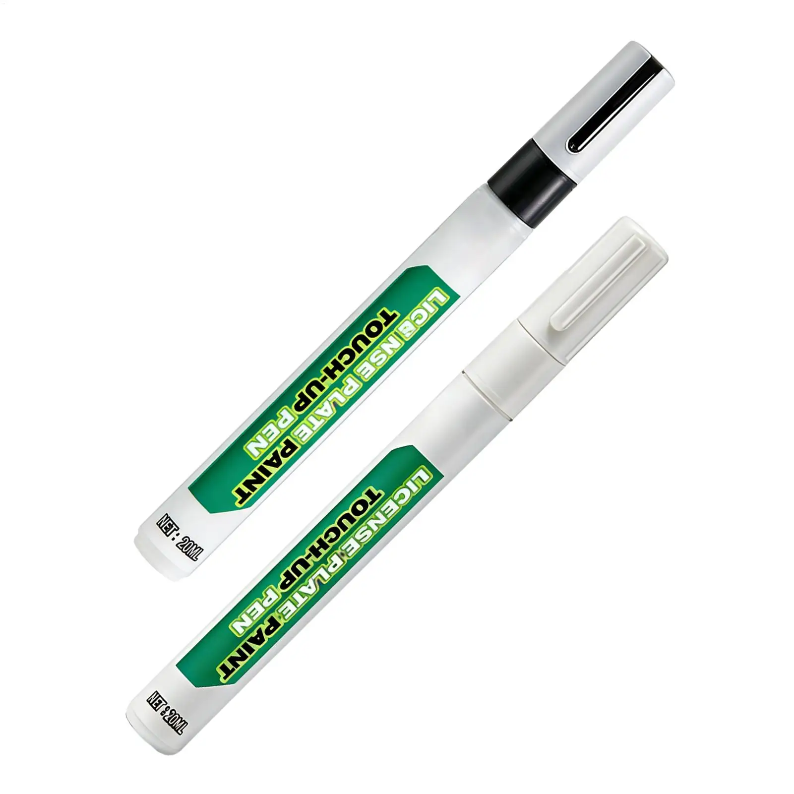 Car Paint Pen 20ML License Plate Fading Refurbishment Car Scratch Removal Pen Tool For Gloss Finish Wear UV Rain Damage Vehicle