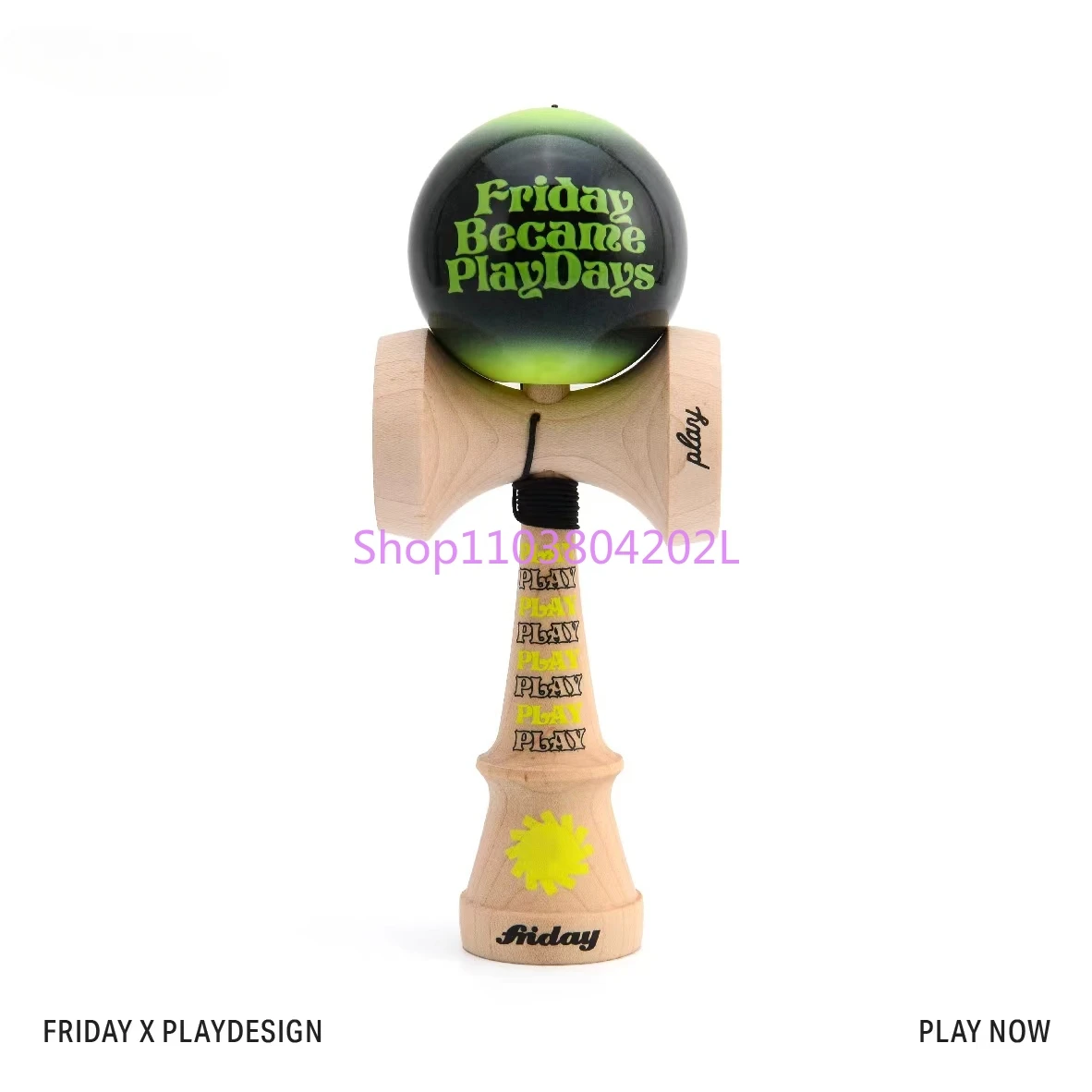 

Joint Limited Edition Sticky Lacquer Maple Sword Jade Sword Ball KENDAMA
