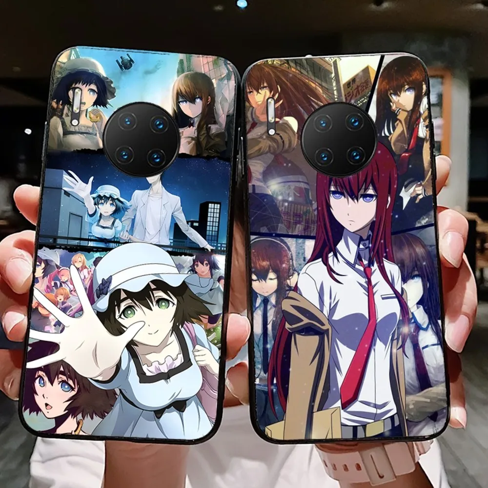 Steins Gate Phone Case For Redmi 8 9 10 pocoX3 pro for Samsung Note 10 20 for Huawei Mate 20 30 40 50 lite