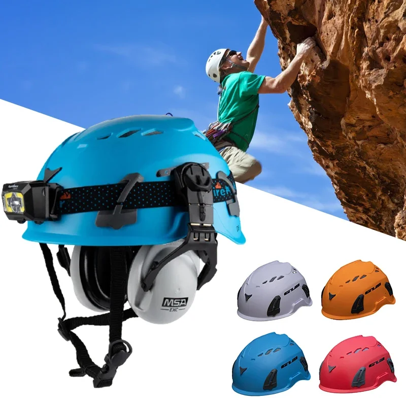 Outdoor-Kletterhelm, Berggeräte zur Erweiterung des Schutzhelms, Höhlenforschung, Arbeitshelm, Sporthelme