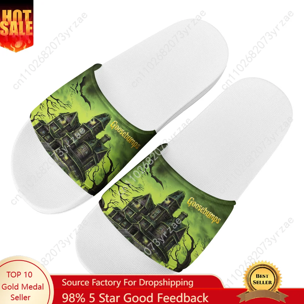 

Goosebumps Sandals Home Slippers Water Shoe Mens Womens Teenagers Fashion Bathroom Beach Swimming Pool Shoes Customize Slipper