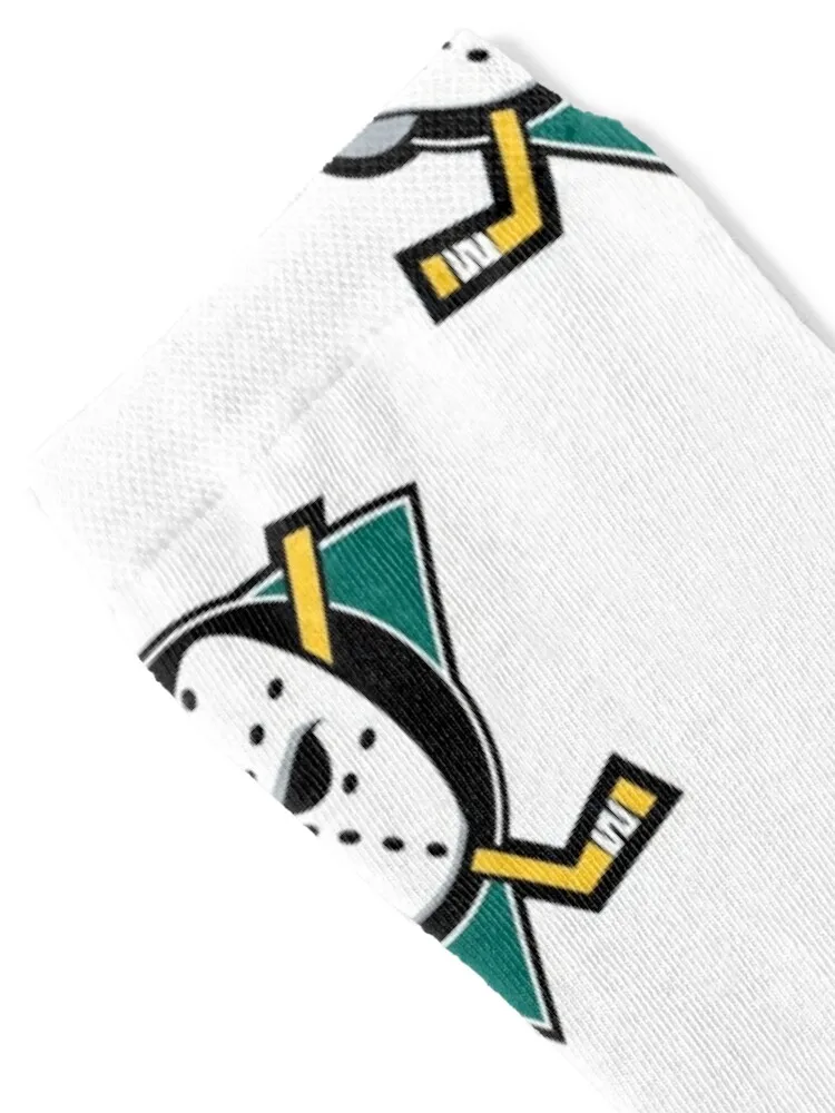 Mighty Ducks Logo Socks man short new in's luxe Socks Men's Women's