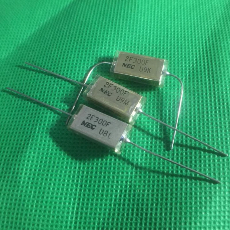 NEC 500V6PF 500V9PF 500V10PF 500V11PF 500V24PF 500V30PF Thermal axial silver oil-immersed mica capacitor High precision 1pcs