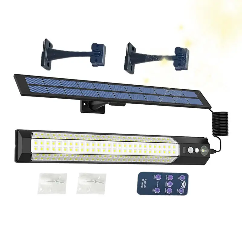 

Solar Lights Outdoor Dusk To Dawn Sensor Light With Remote Control Waterproof Solar Operated Security Lighting For Barn Garden