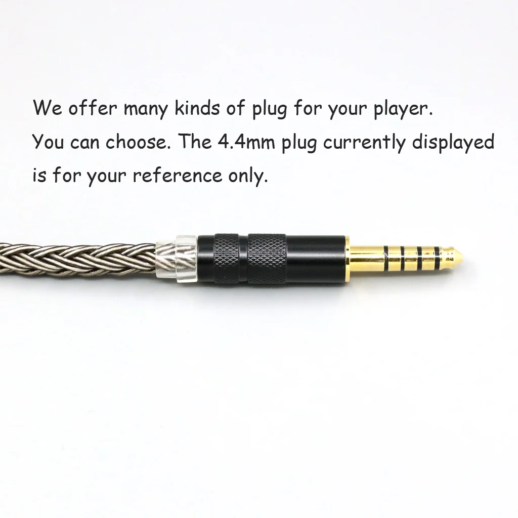 16 كور رمادي سماعة كابل ل Hifiman Sundara Ananda HE1000se HE6se DEVA he400se Arya He-35x XS LN 008012