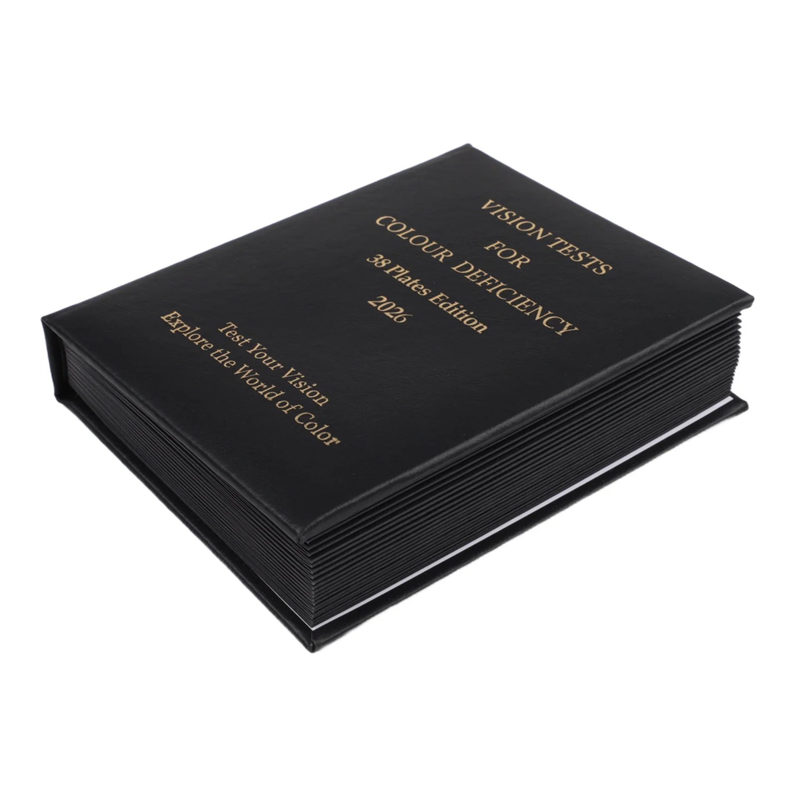 2024 Ishihara Color Vision Test Book 38 Plates for Identifying Types of Color Blindness and Vision Deficiencies