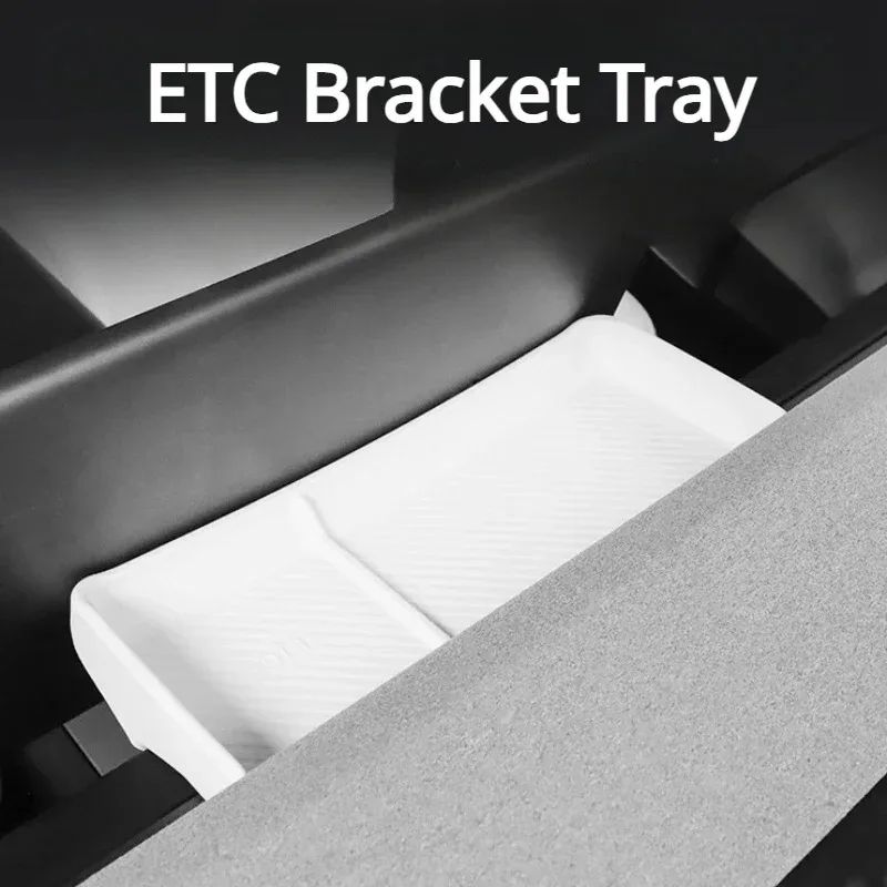 

For Tesla Model 3 Highland Model Y Juniper 2025 Instrument Panel Storage Box Center Control Screen Rear Storage Tray Accessories