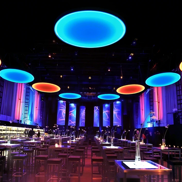 Gradient Ambient Light Bars Colorful Music Bars for Bar Tavern BBQ Restaurant Amusement Park
