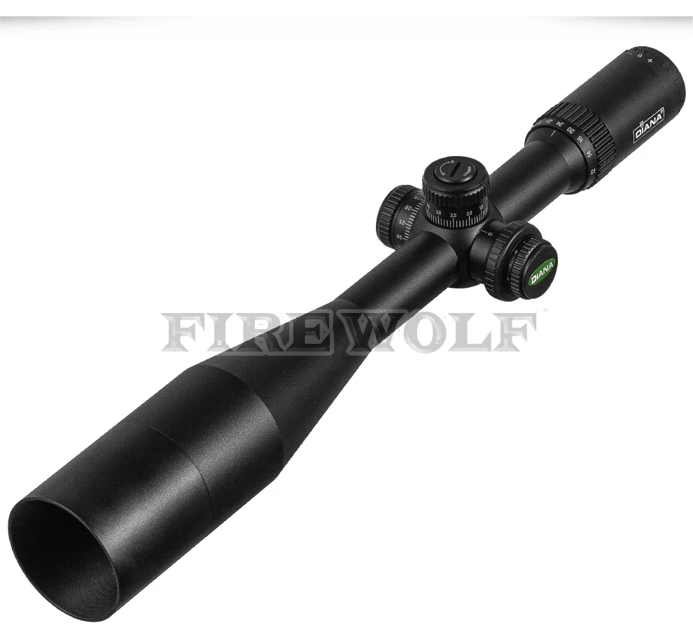 First focal plane DIANA10-40X56FFP wide-angle thin-walled locking red and green light outdoor telescope