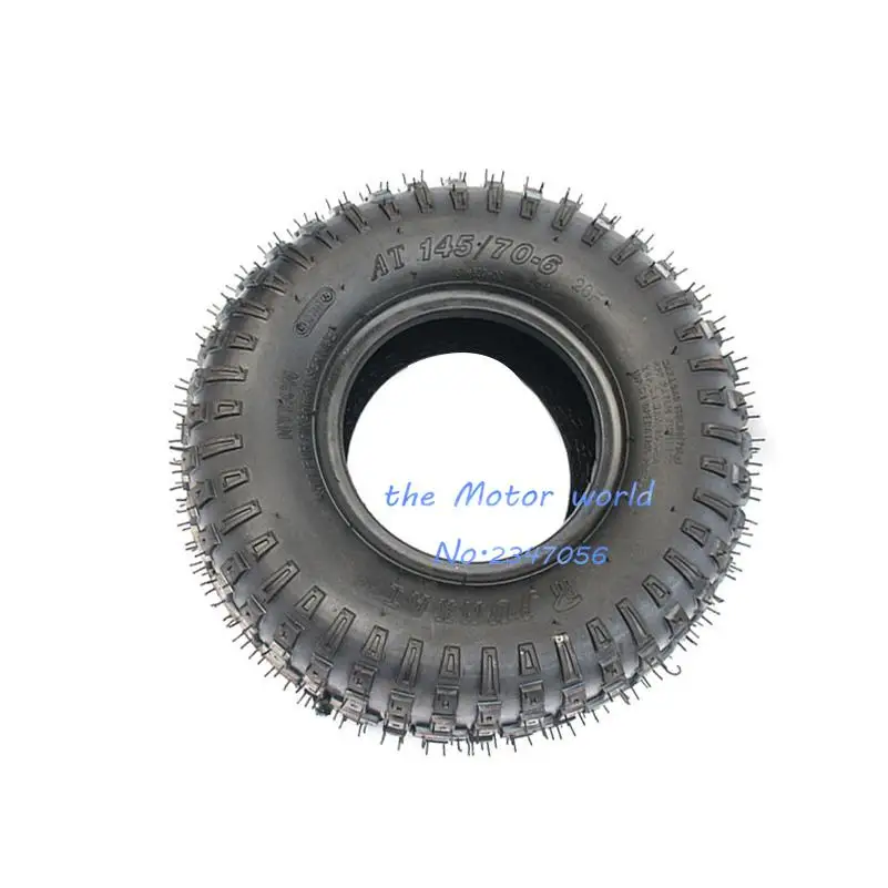 145/70-6 high quality tires for 50cc 70 90 110cc 125cc Kids Quad Dirt Bike Buggy ATV  6 inch  tubeless tire