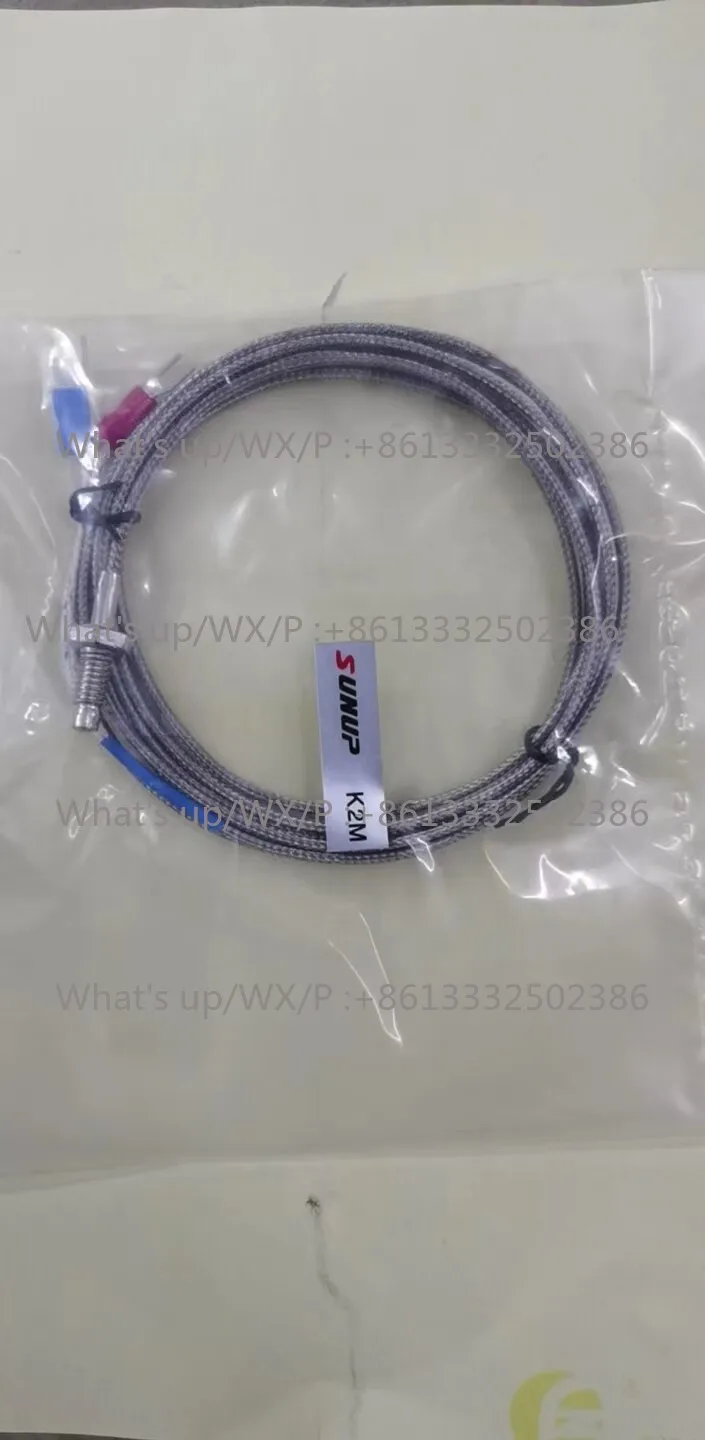 K type high temperature thermocouple temperature sensor M6 screw pressure spring thermometer PT100