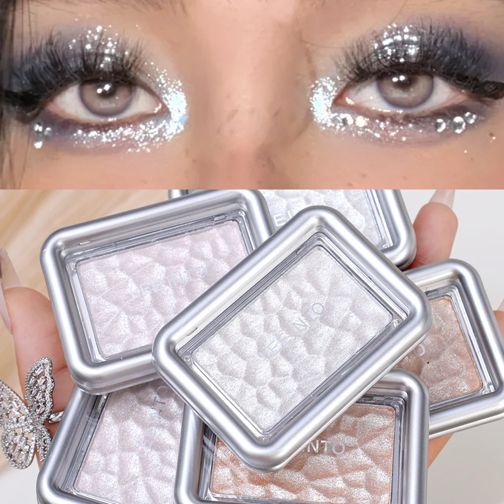 Duurzame Glitter Markeerstift Palet Waterdichte Diamant Glanzende Parel Oogschaduw Hoogglans Verhelderende Gezichtscontour Make-Up Cosmetisch