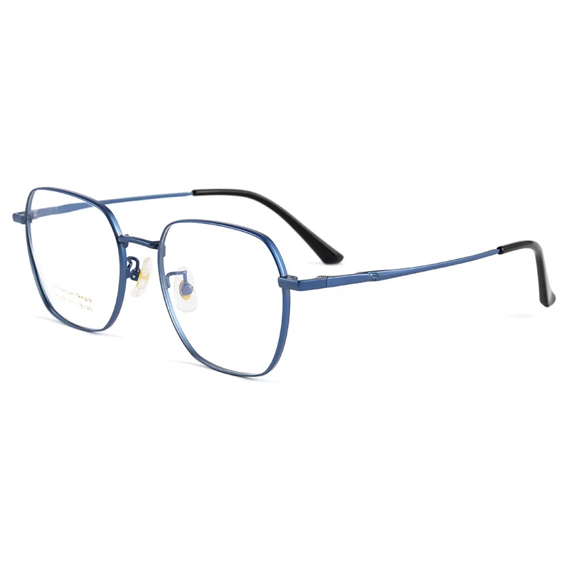 Men Pure Titanium Optical Prescription Eyewear Full Rim Eyeglasses Frame Male Business Style High Quality New K5058BSF