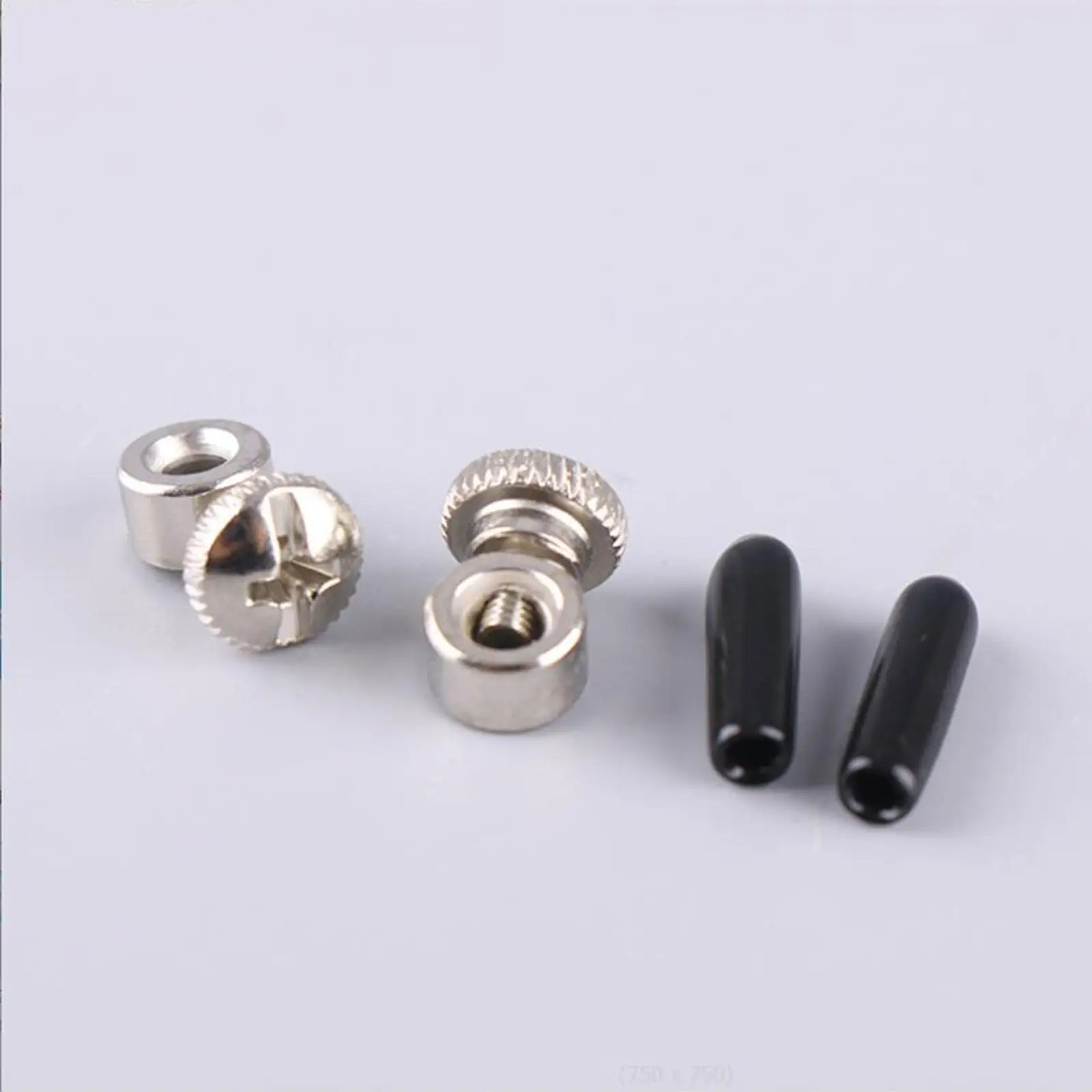 PVC Metal Jump Rope Screws End Cap Set Replacement Parts for Fitness Rope Length Adjustment