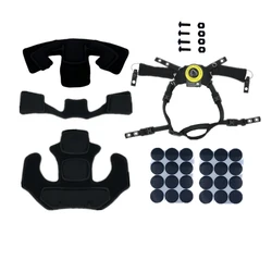 Wendy-sistema DE suspensión para casco, cordón rápido para casco MICH para caza al aire libre BK/DE/RG, accesorios para casco