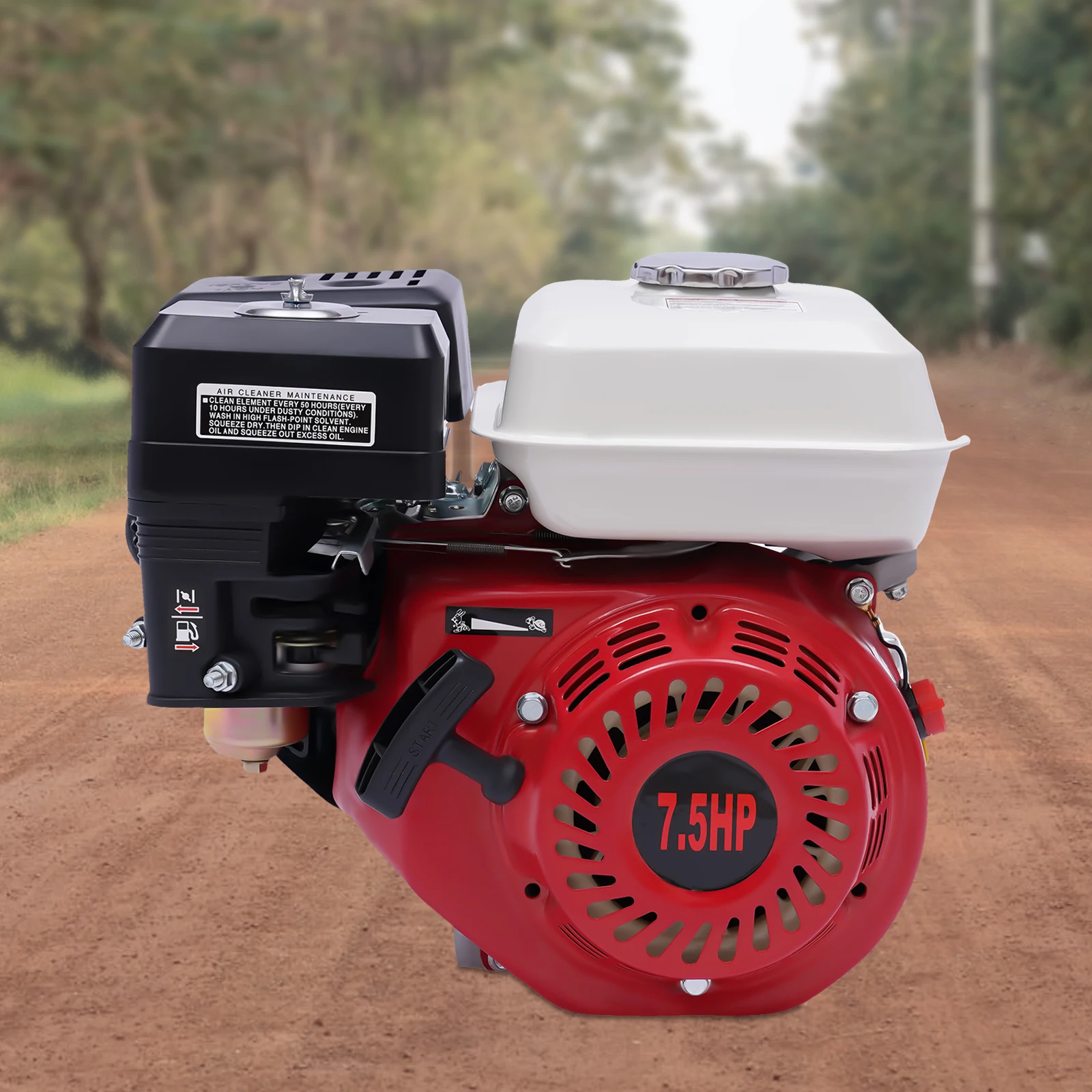 Generator 7.5HP Gasoline Engine Seamless for Farm Appliances and Home Backup