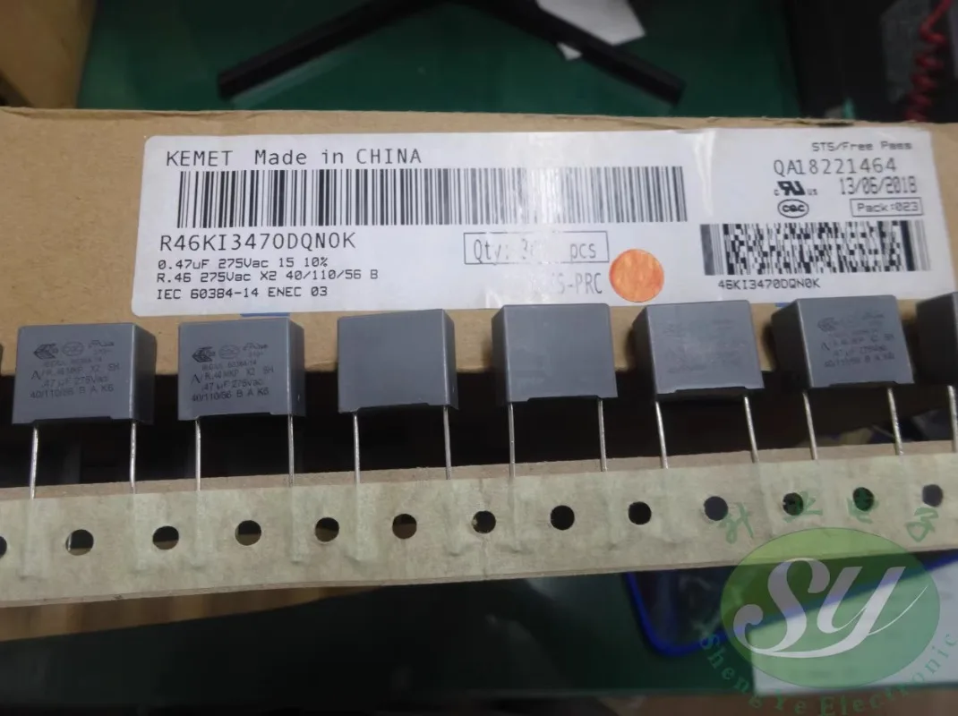 

10PCS AV R46KI3470DQN0K 0.47uf/275VAC 470nf u47 474 New film capacitor 15MM