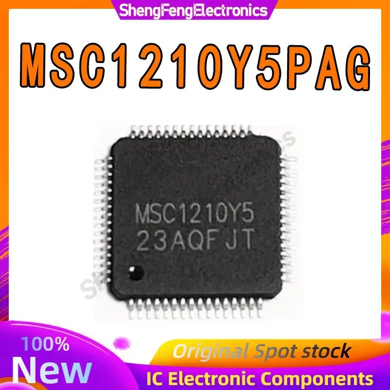 Nuevo Original MSC1210Y5PAG MSC1210Y5PAGR MSC1210Y5 QFP64 en Stock