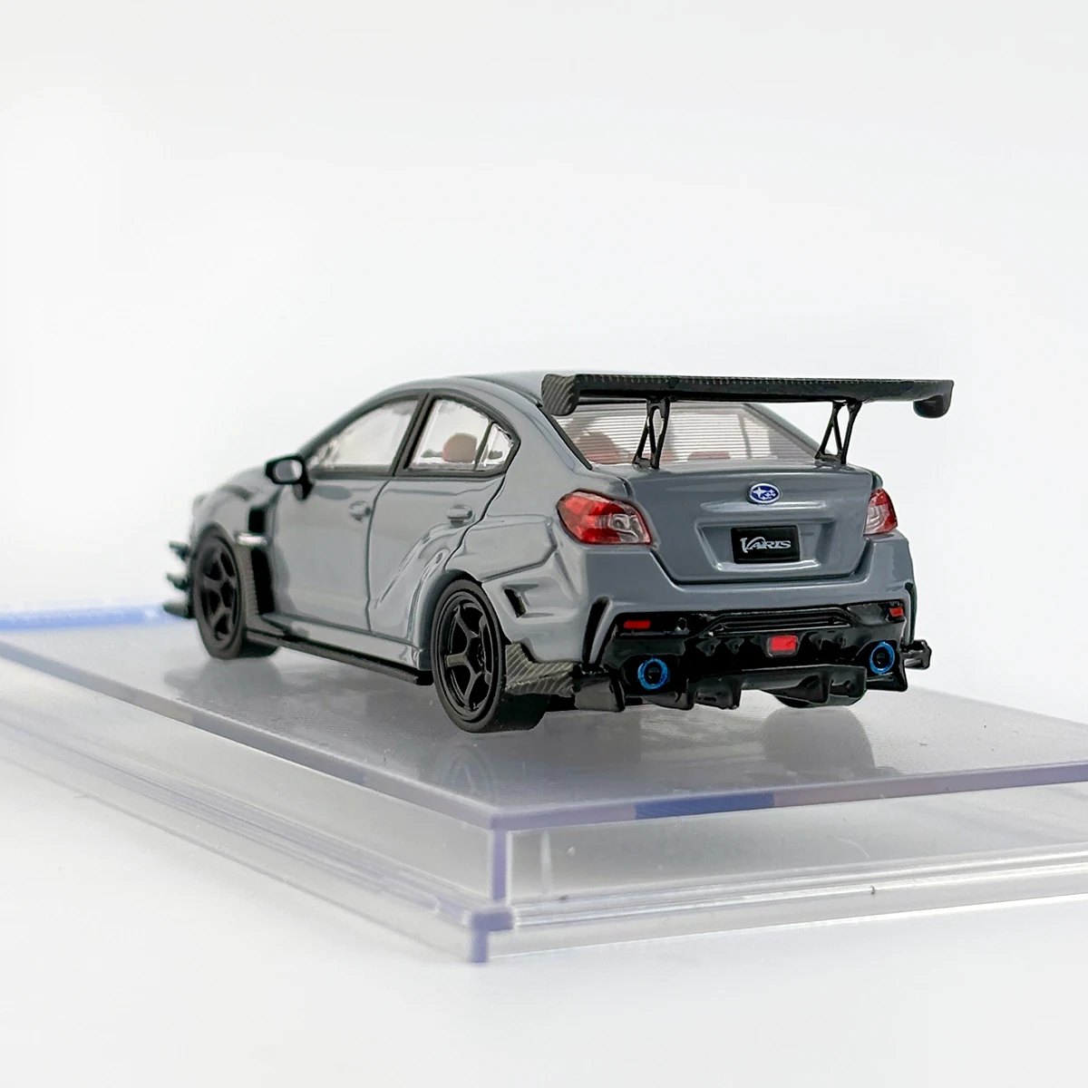 CM 1/64 Subaru STI WRX Varis Legierung Spielzeug Kraftfahrzeug Druckguss Metall Modell Geschenke