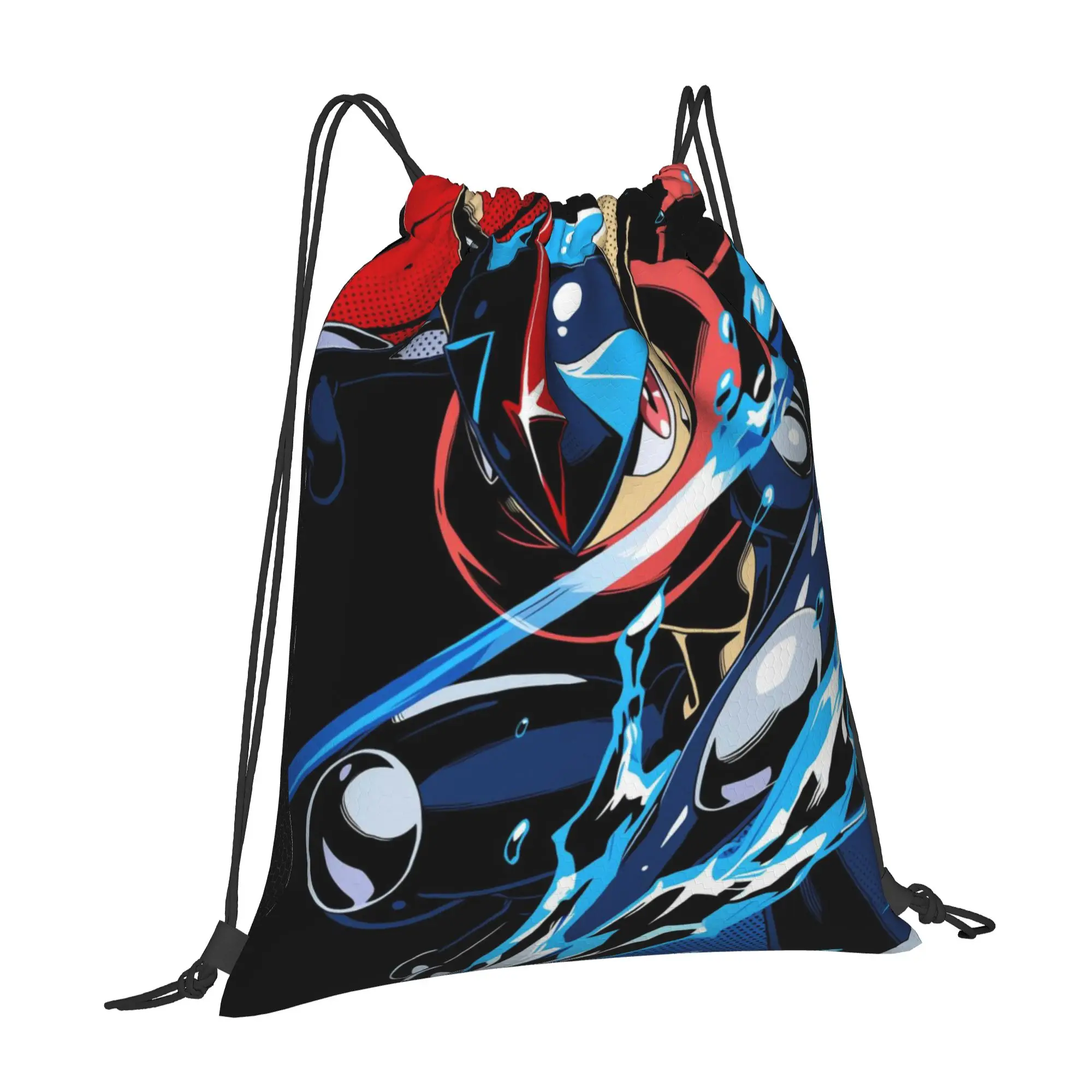 sports Pouch pokemon  Portable Hiking Drawstring Bags Riding Backpack Gym Shoes Storage Backpacks