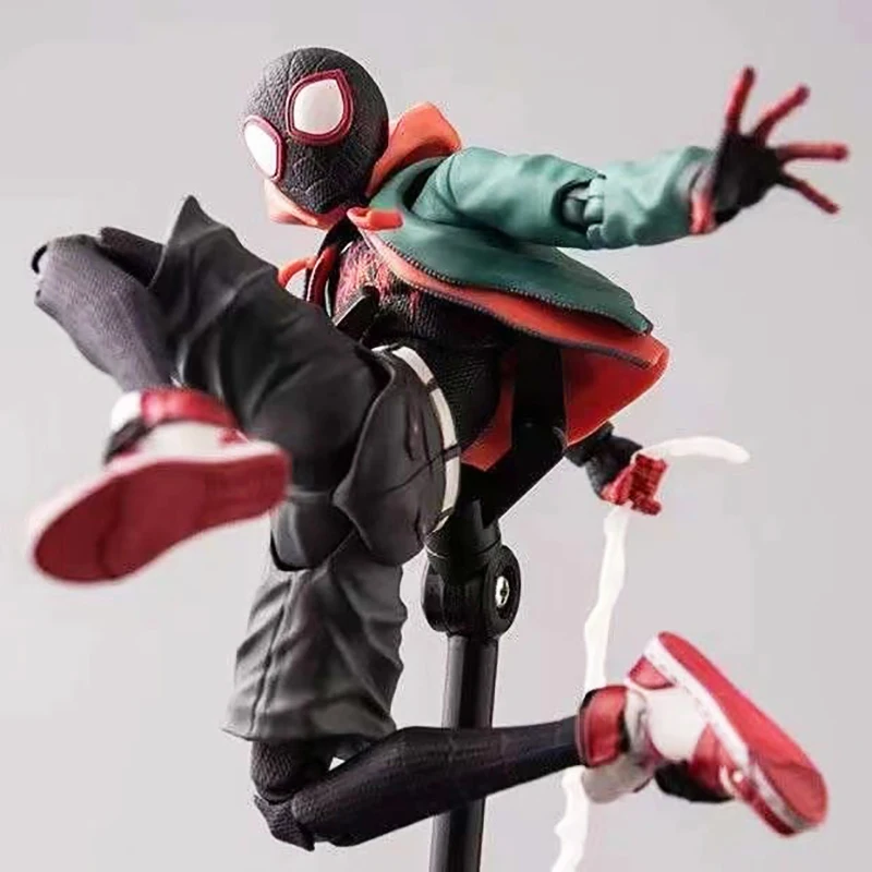 Sv Action Spider Across the Spider-Verse Figur Spider Gwen Stacy Miles Morales Actionfiguren Peter Parker Modell Spielzeug – Detail 38