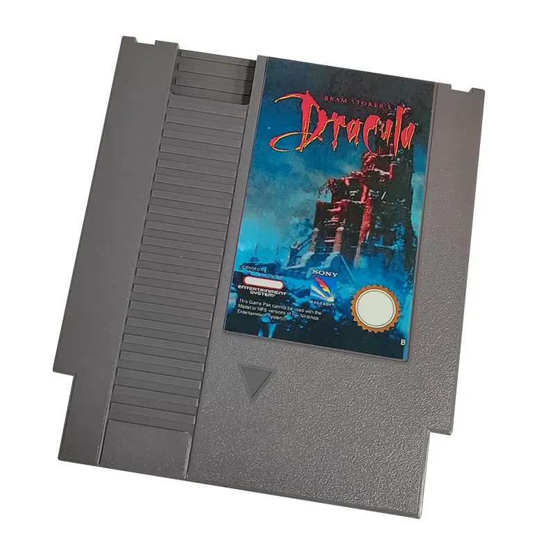 

Bram Stoker's Dracula - A Retro Game For The 72 Pins 8 Bit Game Cartridge For Pal and NTSC NES Classic Console