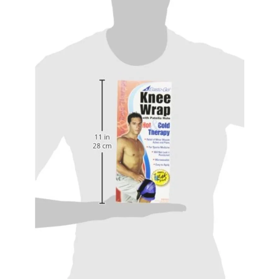 Elasto-Gel Hot/Cold Knee Wrap Large/X-Large #KW6005 - Elasto Gel