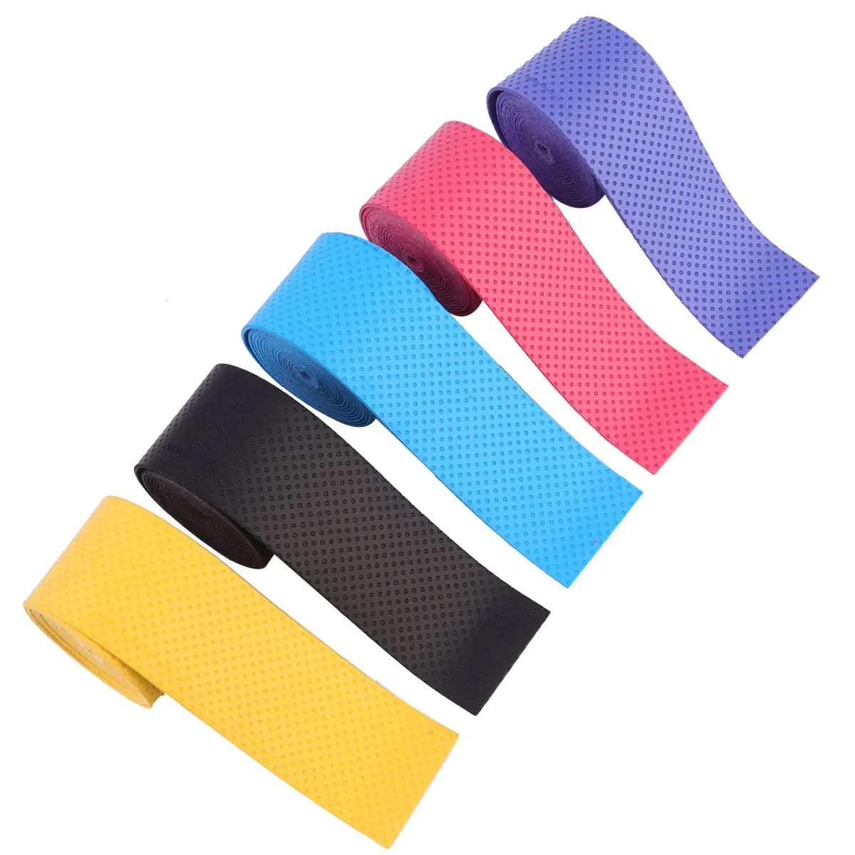 

Tennis Grip Tape 60PCS Anti Slip Sweat Absorbent Racket Wrapping Bands Replacement Badminton Overgrip Straps for Sports Use