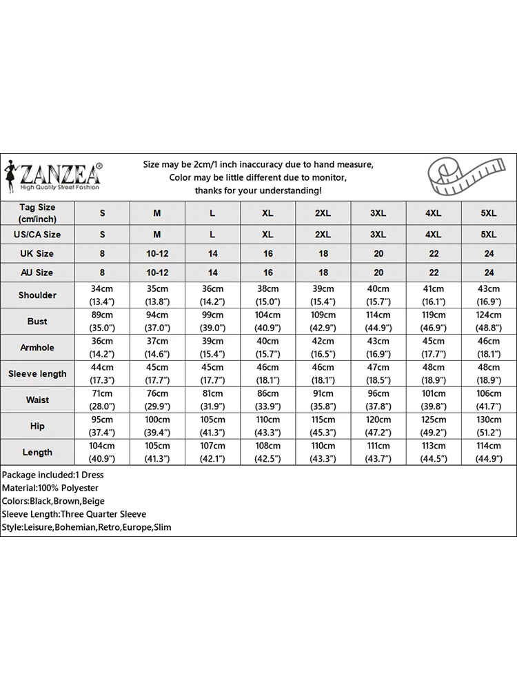 ZANZEA-Robe mi-longue à manches 3/4 et col carré pour femme, tenue de bureau élégante, tambour, hanche GT, sexy, fête éducative, mode coréenne