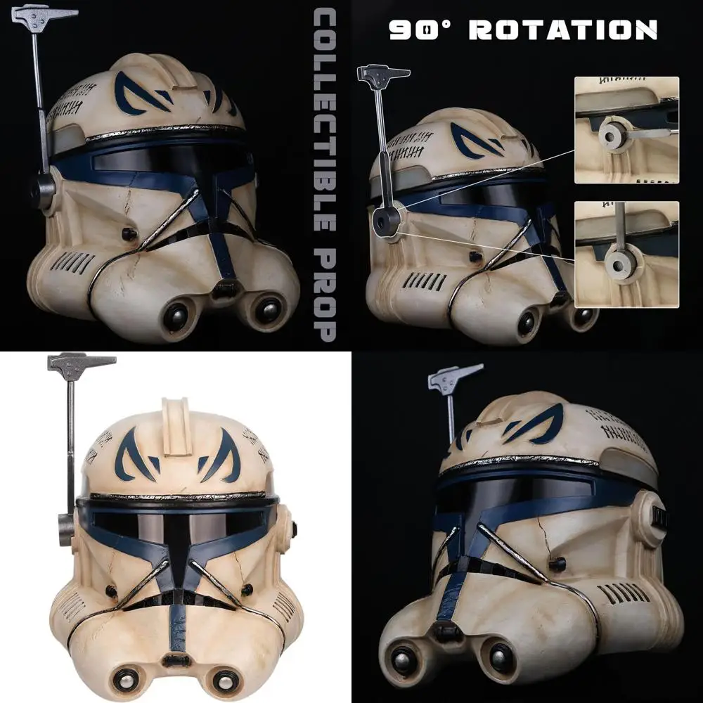 

Elite Collector's Edition Clone Commander Helmet Prop for Cosplay Enthusiasts