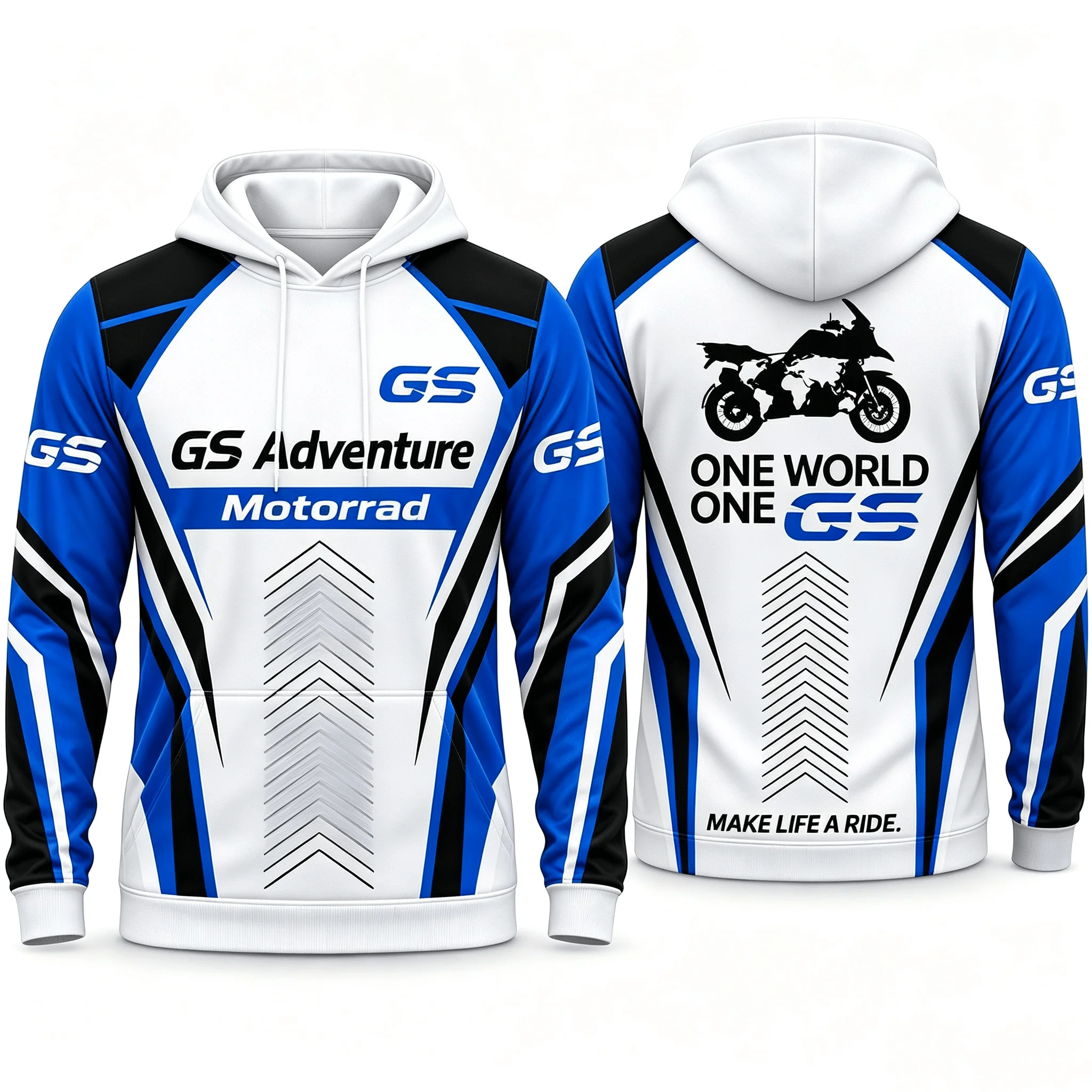2026 New GS Adventure Motorbike Hoodie Unisex Long Sleeve Riding Sweatshirt Motorcycle Fan Casual Outdoor Streetwear Clothing