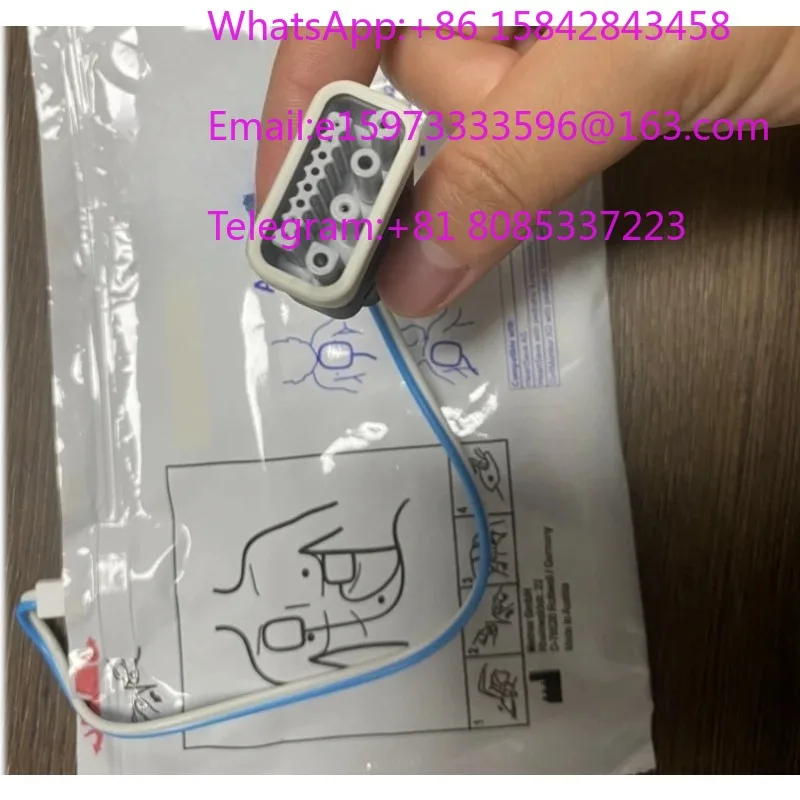 Pre Inserted Dual Pin Defibrillation Electrode Pads Fit M250