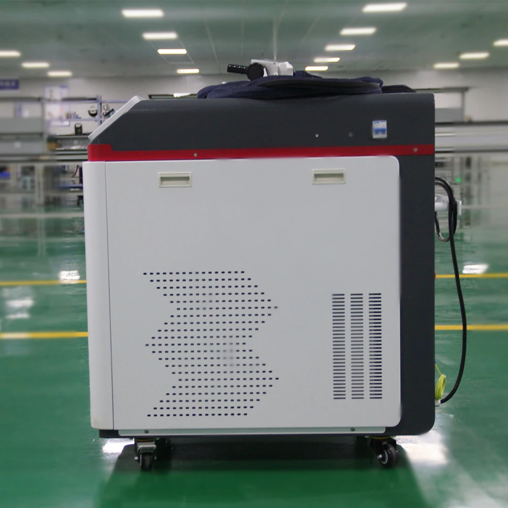 High Quality Metal Rust Oil Oxide Layer Removal 1000w-3000w Fiber Laser Cleaning Machine Special For Small Business