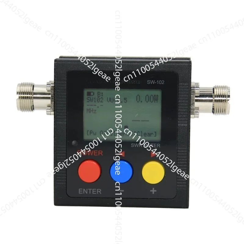 SW-102 Digital VHF/UHF 125-525Mhz Power & SWR Meter and Frequency Counter Digital Display Frequency Meter