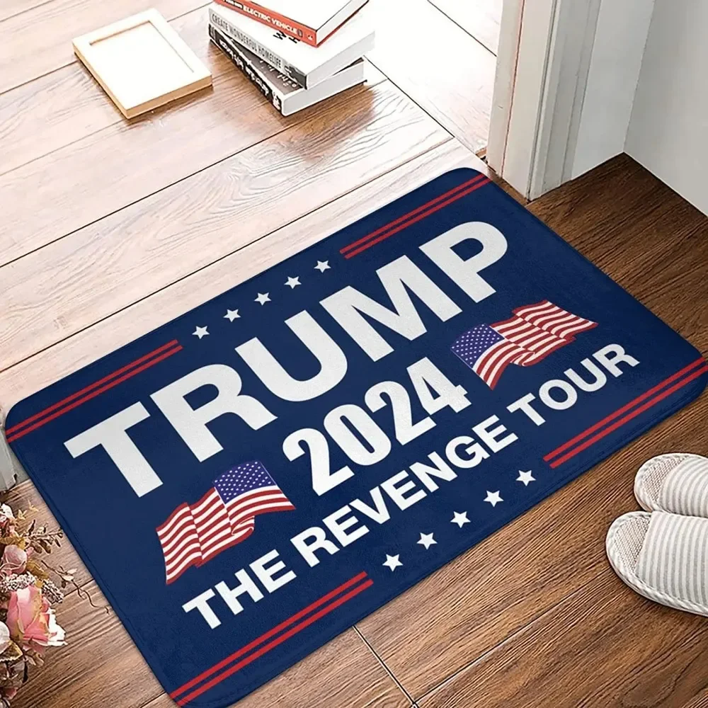 Diatom Mud Door MatCave Man Bar Trump 2024 The Revenge Tour Mat Doormat Funny Welcome Door Mat Home Indoor Bath Kitchen