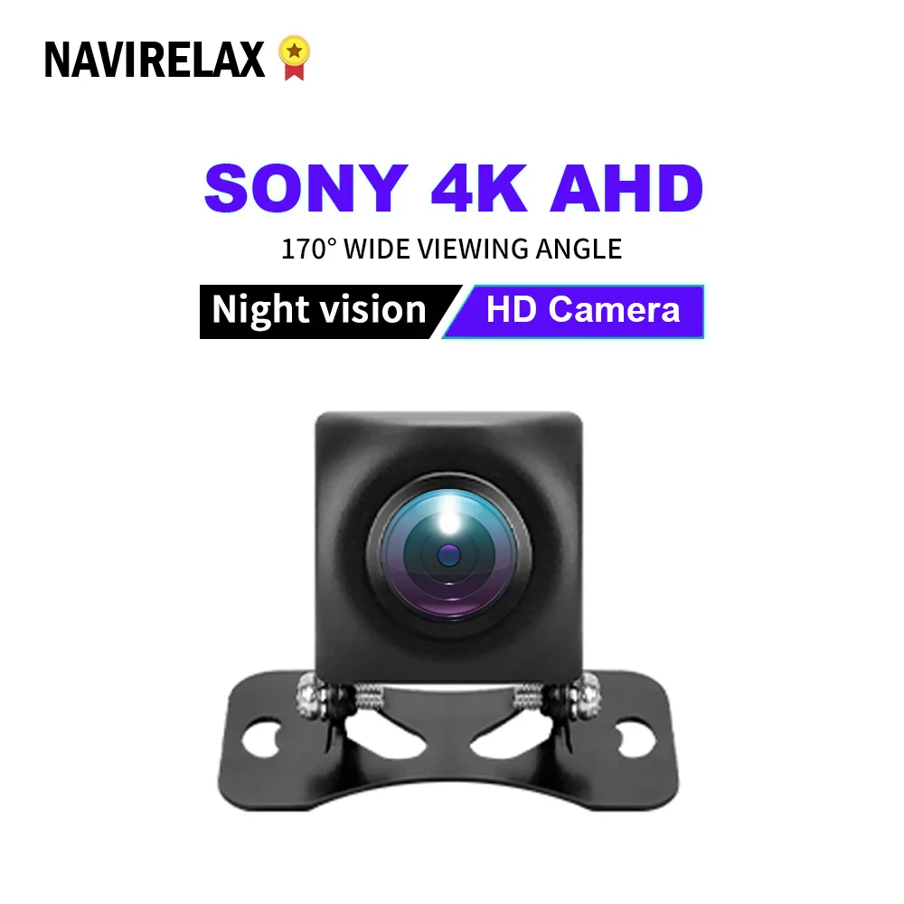 SONY Dynamic Trajectory Night Vision Fisheye Lens Vehicle Reverse Backup Rear View AHD CVBS Camera For All Android DVD Monitor