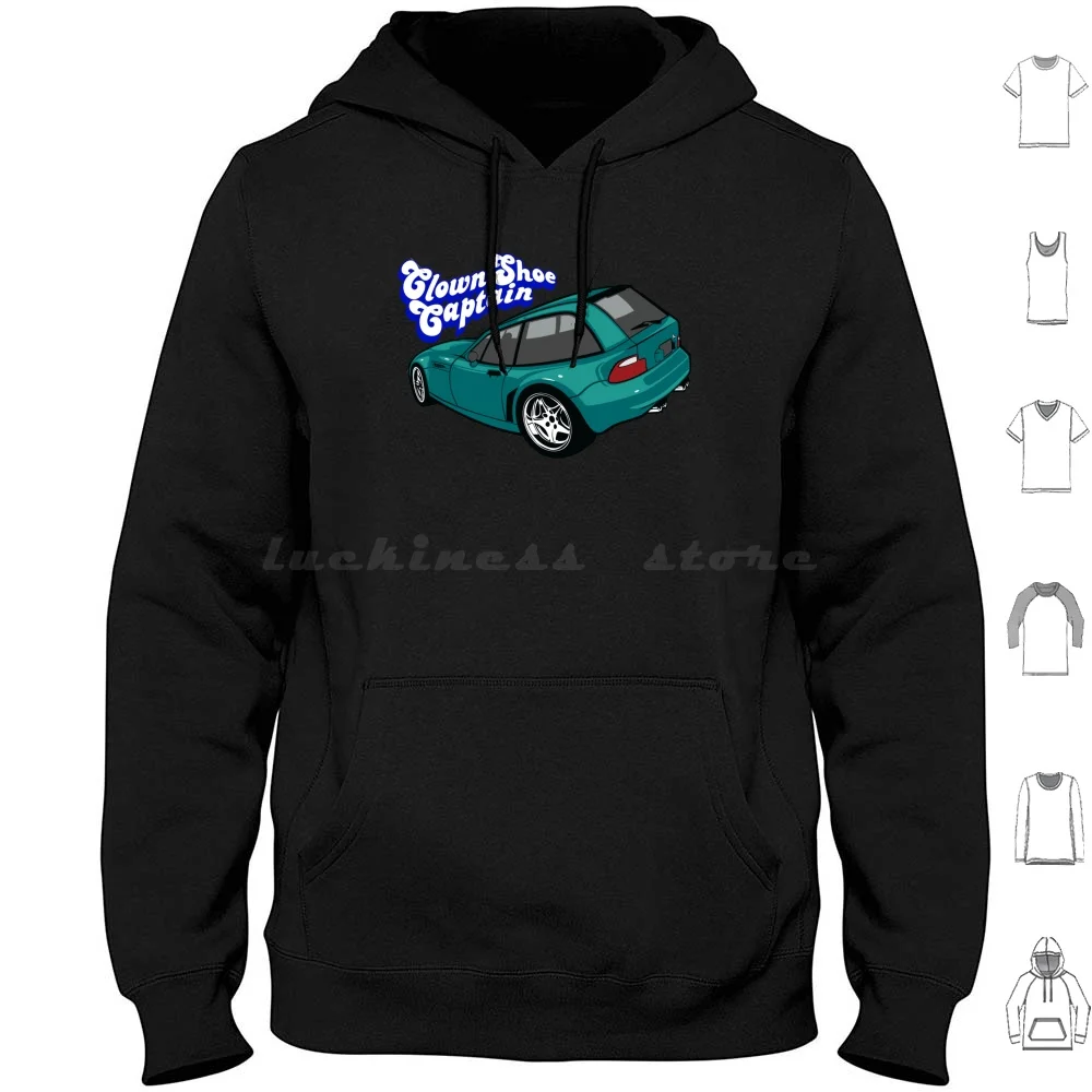 Clown Shoe Captain-Evergreen Hoodie cotton Long Sleeve Clown Shoe Z3 M Coupe Motorsport