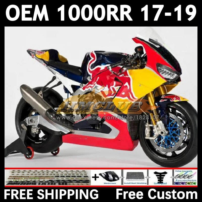 OEM Body For HONDA CBR 1000RR 1000 CBR1000 RR CC 79No.73 CBR1000RR 17 18 19 1000CC 2017 yellow red 2018 2019 Injection Fairing