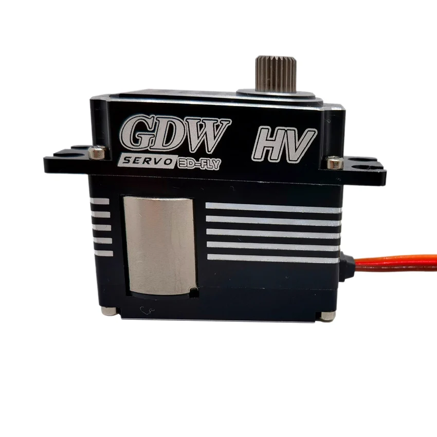DS596MG – servomoteur numérique sans noyau, engrenage en acier HV GDW 15kg 0.085s, couple élevé pour Robot à voilure fixe 70E, coque métallique RC, avion RC