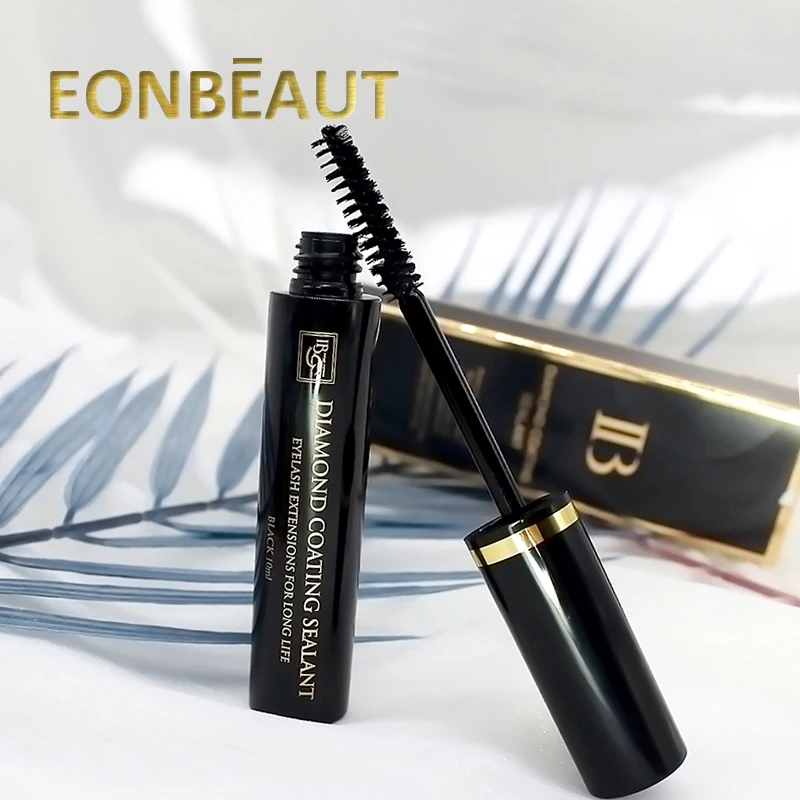 

1PC IBeauty Eyelash Extensions Longer Life Transparent Coat 10ml Black Lash Coating Mascara Protective DIAMOND COATING SEALANT
