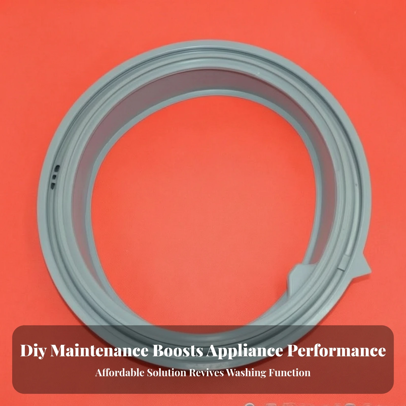 Washing Machine Door Seal Waterproof Washer Door Gasket Washing Machine Seal Circular Seal Long-Lasting Tight for Technicians
