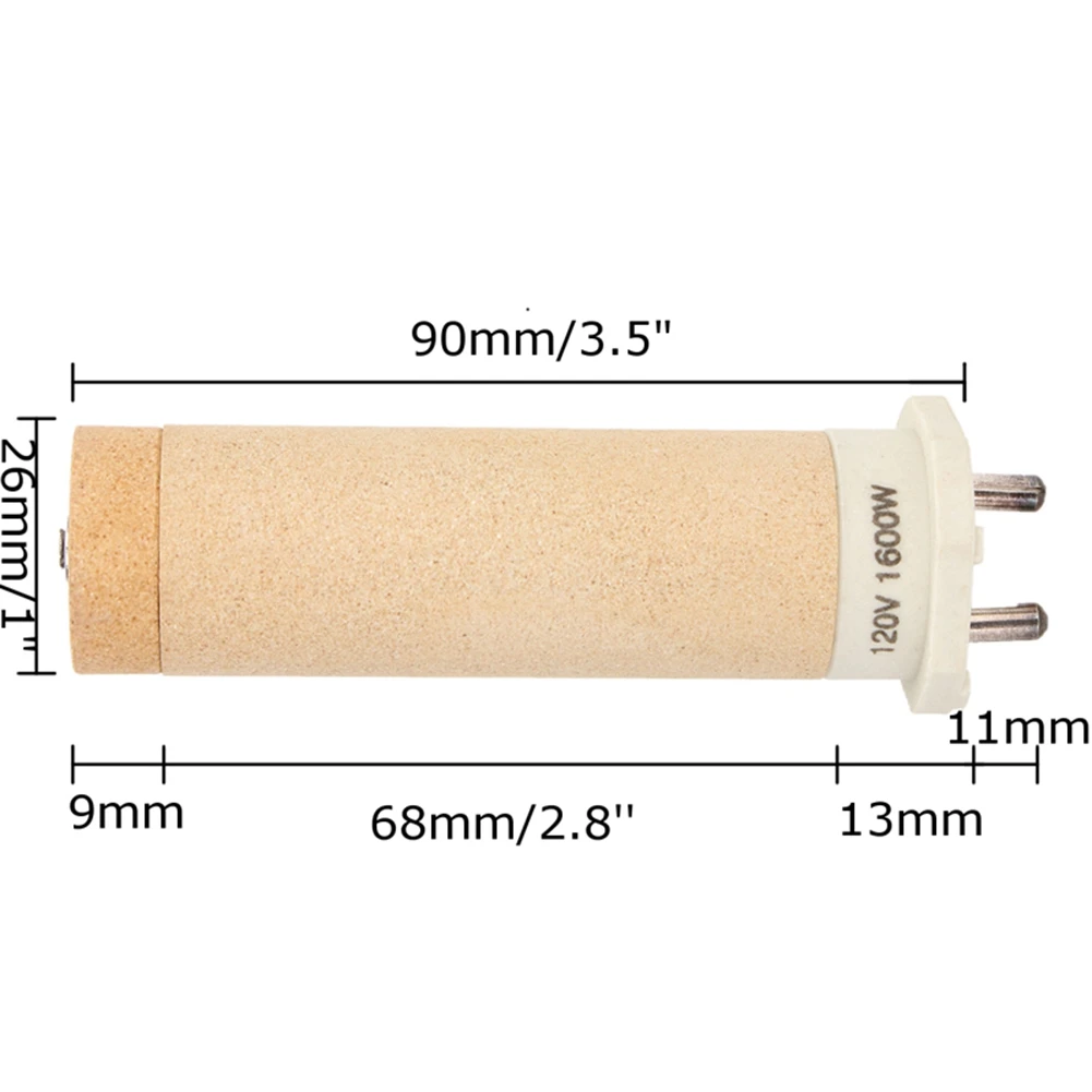 Imagem -02 - Núcleo Cerâmico do Aquecimento para Leister Ferramenta Plástica do Soldador do ar Quente s 120v 1600w 100689