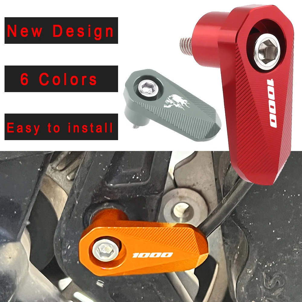 

New For Suzuki GSX-S1000 GSXS1000 GSXS 1000 Front Rear Wheel ABS Sensor Protection Motorcycle Accessories ABS Protective Cover