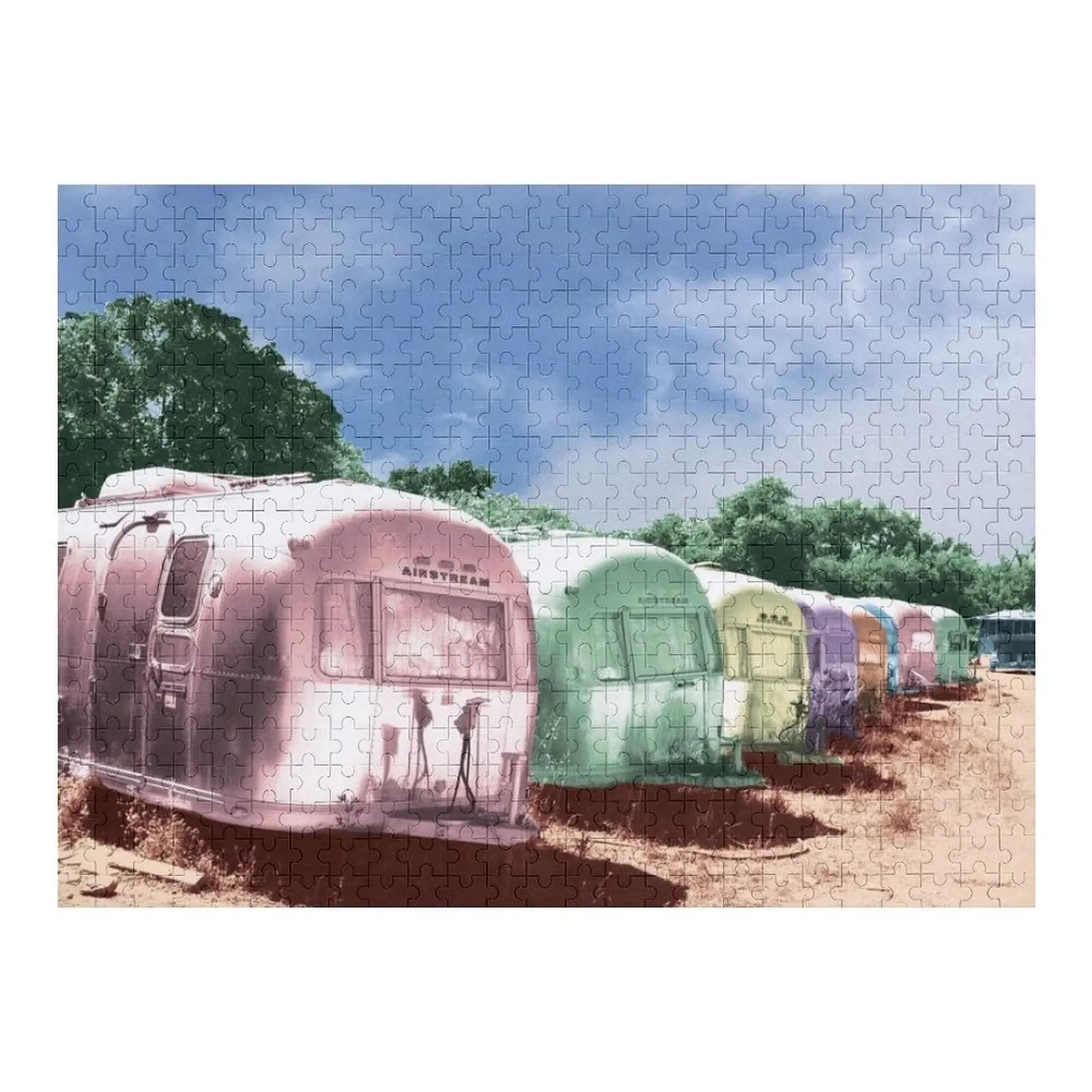

Airstream Dreams Jigsaw Puzzle Christmas Gifts Jigsaw Pieces Adults Customized Picture Picture Puzzle