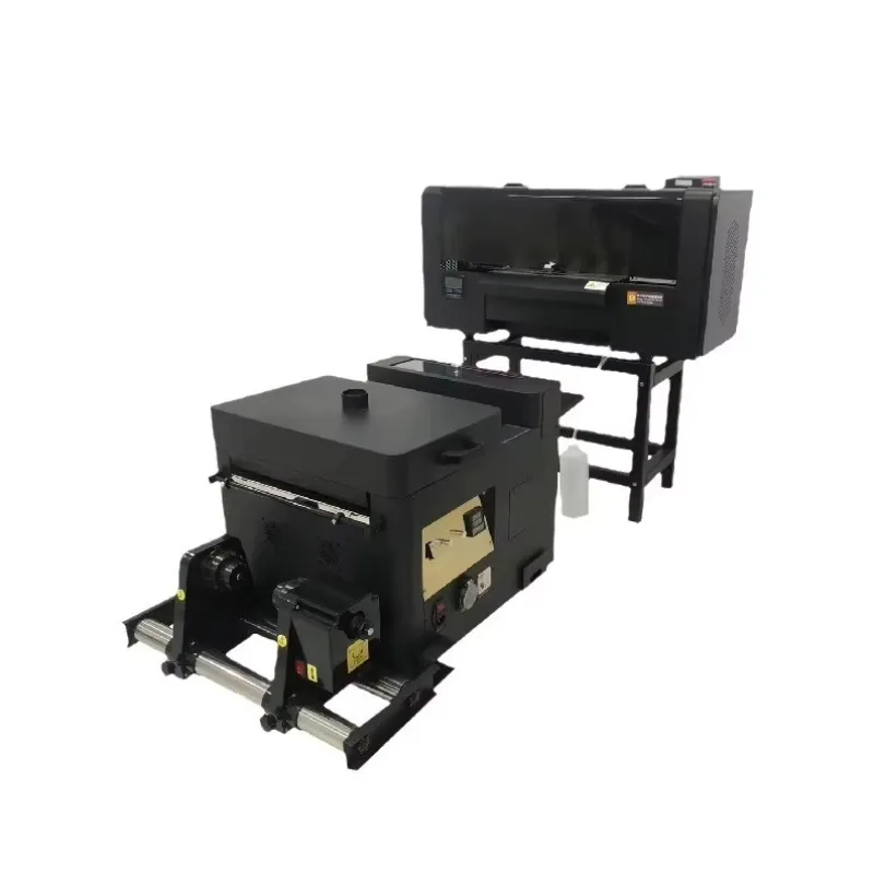 Small Business DTF Digital T-Shirt Printer Transfer Powder Machine Clothing Print Dtf Printer Xp600 Dual Head