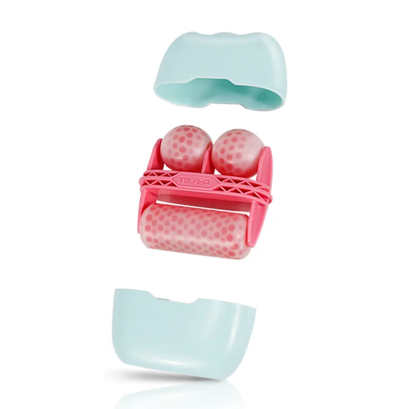 

-Head Dual-Mode Portable Massage Skin Device Ice Roller