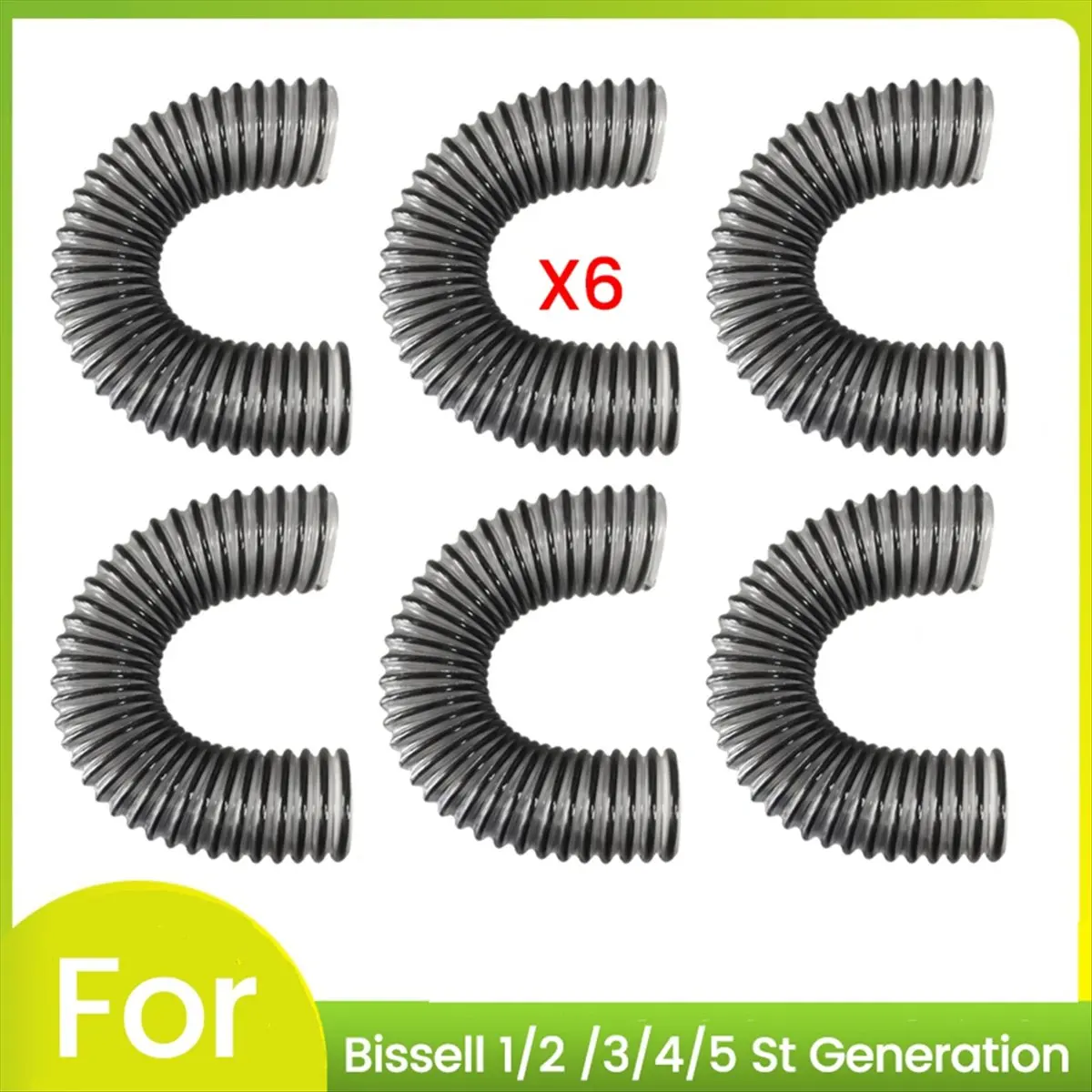 【Newest AT03】Lower Hose for 1/2 /3/4/5 Generation Floor Scrubber Replacement Connecting Pipe Floor Brush Hoses