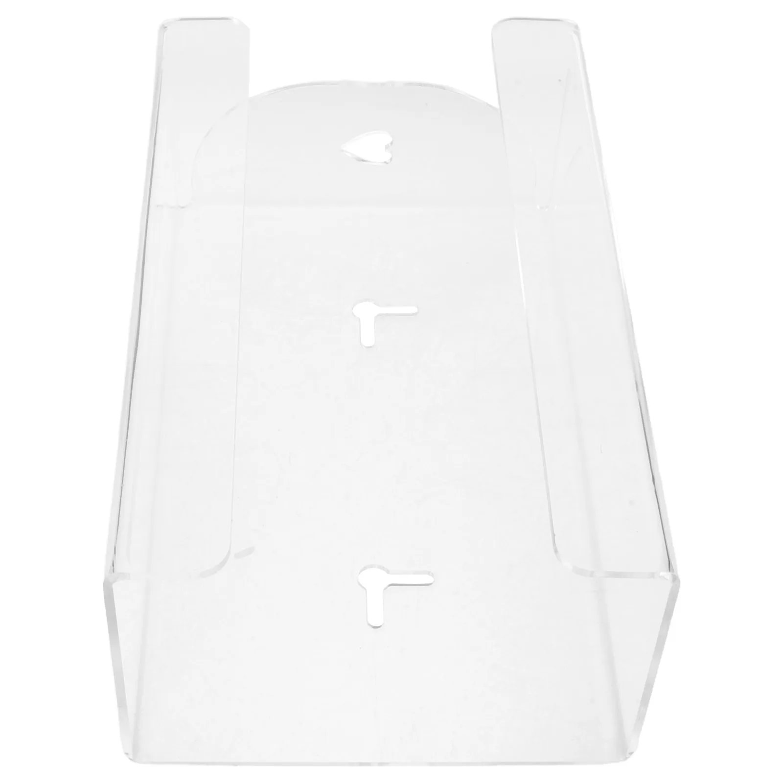 Wall Mounted Glove Dispenser Clear Acrylic Holder for Disposable Gloves Masks Office Home Clinic