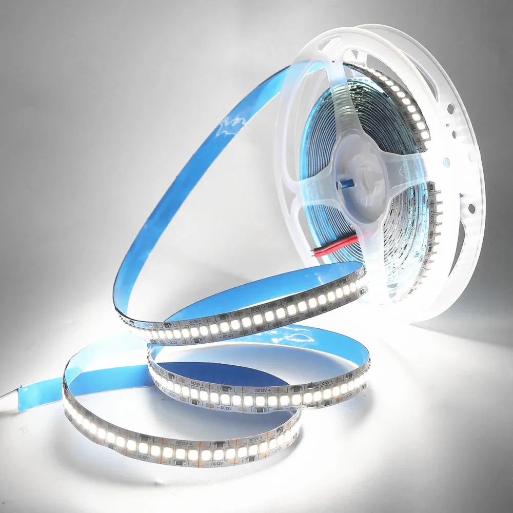 10Meters LED Strip Lights 2835 Flex Tape 12V 24V Rope 2400leds Cool White 6500K Nature White 4000K Warm White 3000K